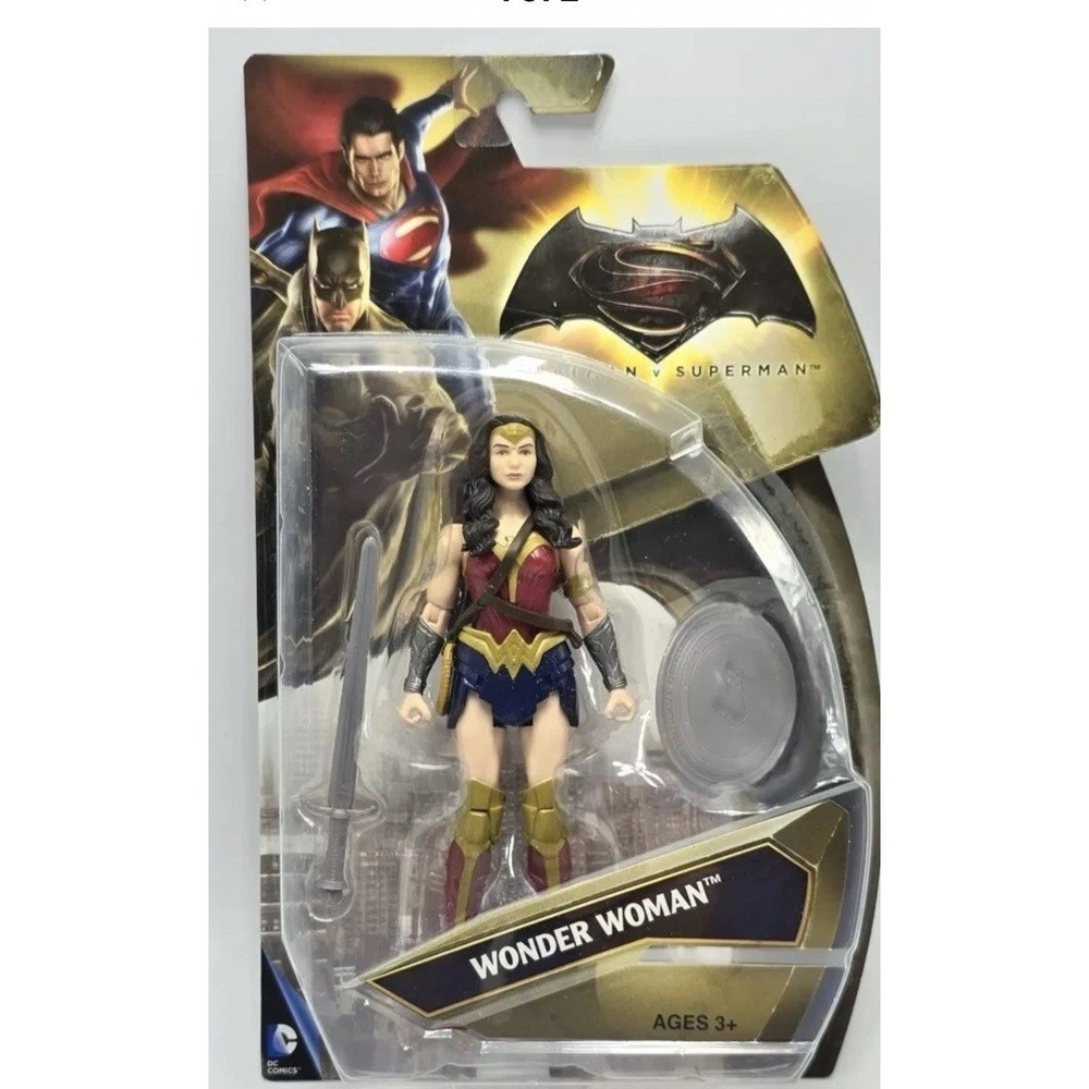 DC Batman vs Superman Dawn of Justice (2015) Mattel Wonder Woman Figure‎ NWOB